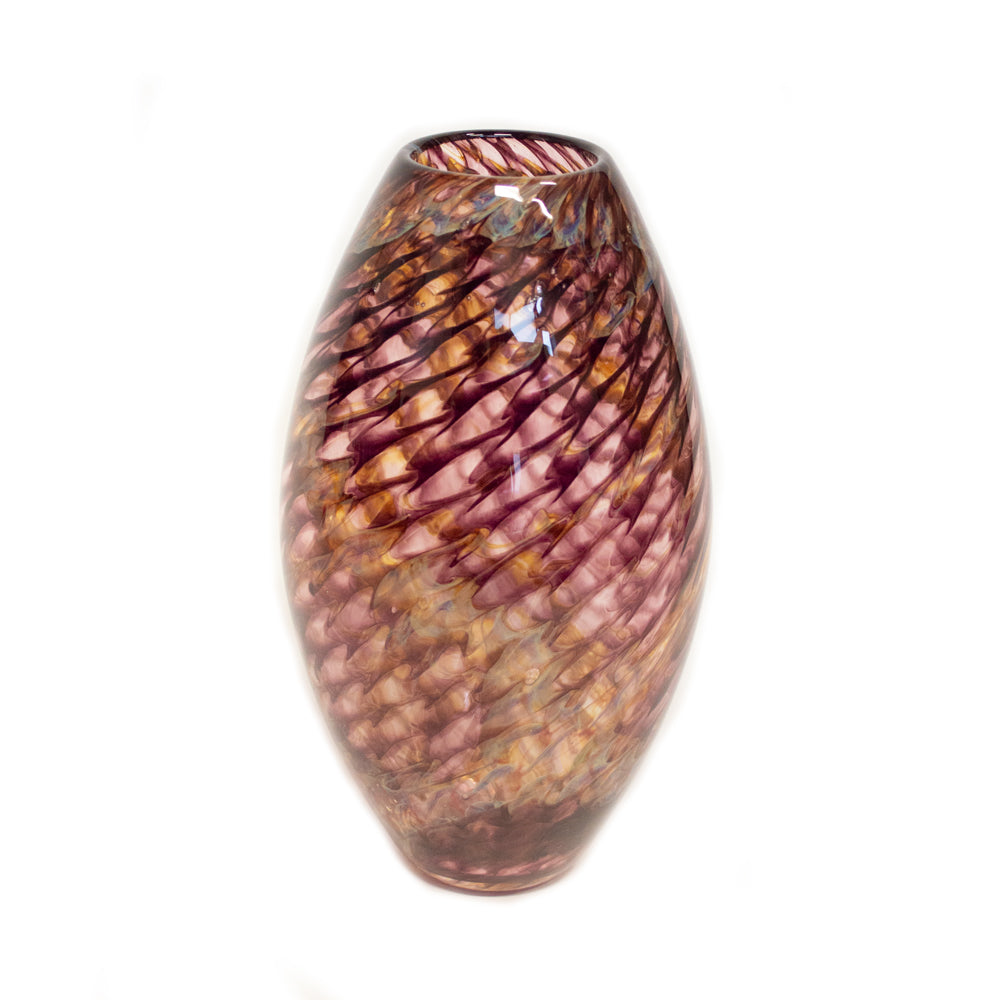 Purple Dragon Scale Bullet Vase